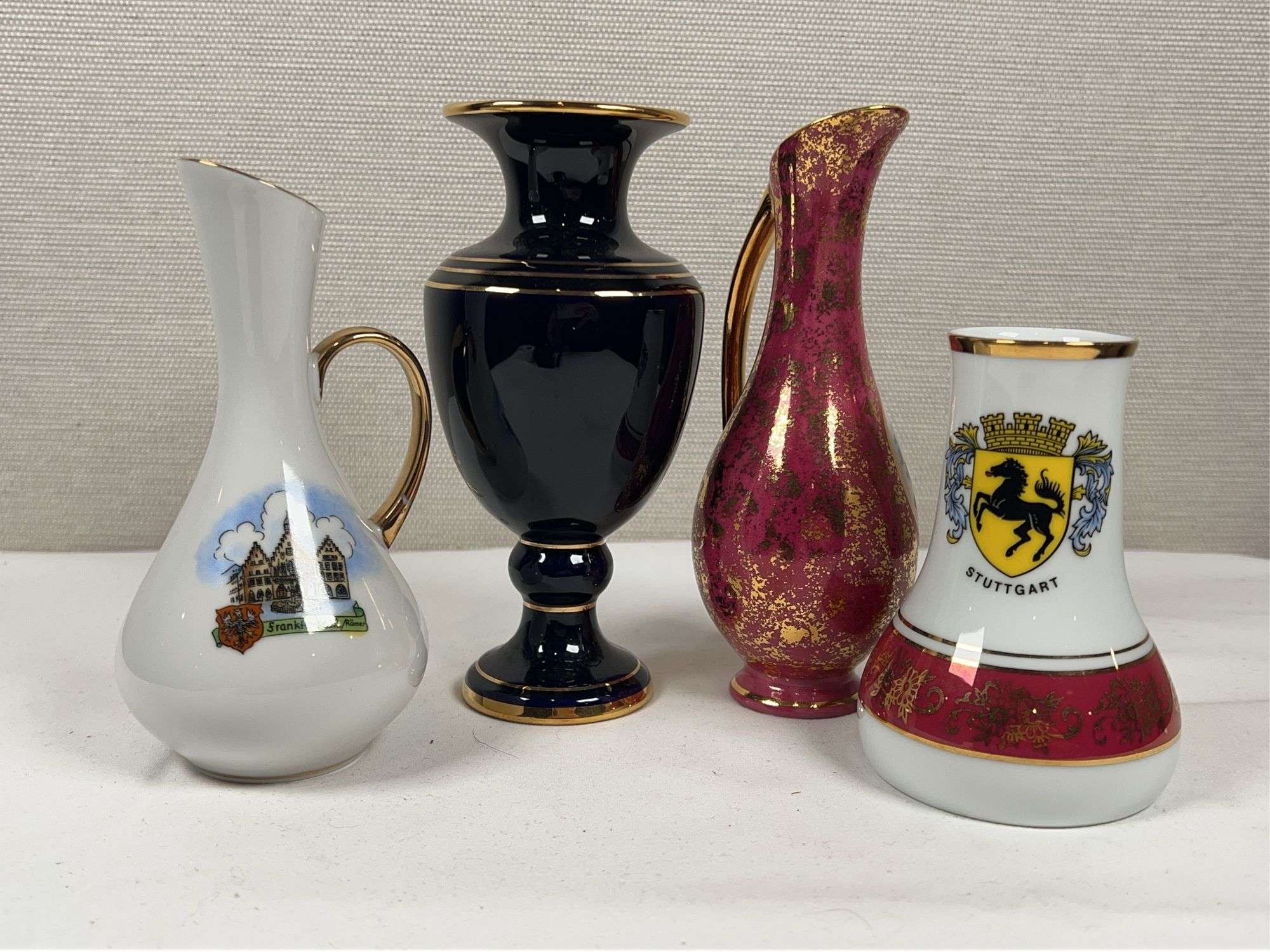 ASSORRTED GERMAN VASES