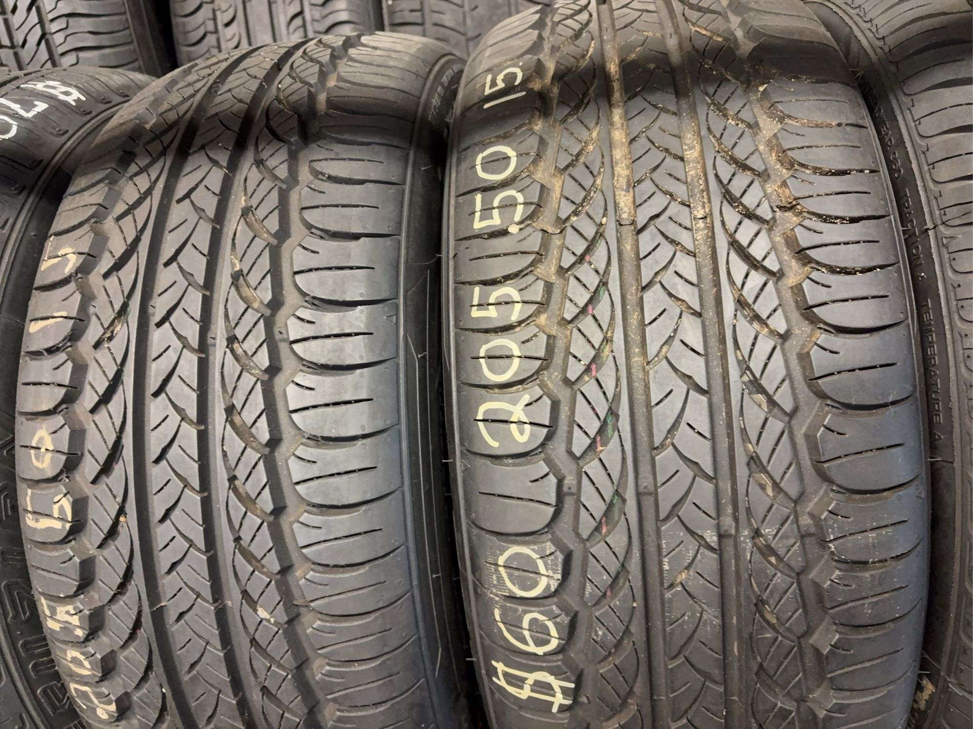 (2) sets of matching 15" tires like new - see photos