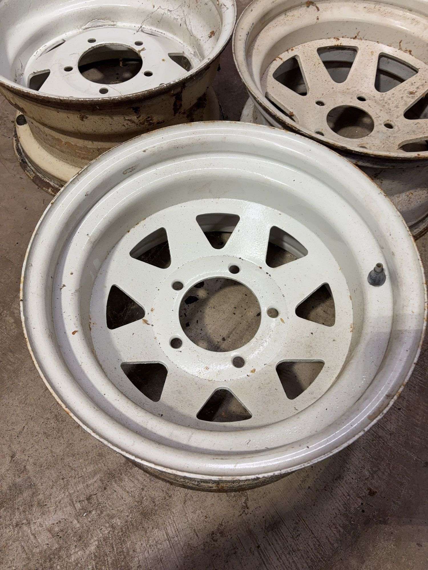 (3) 15" wheel rims - see photos