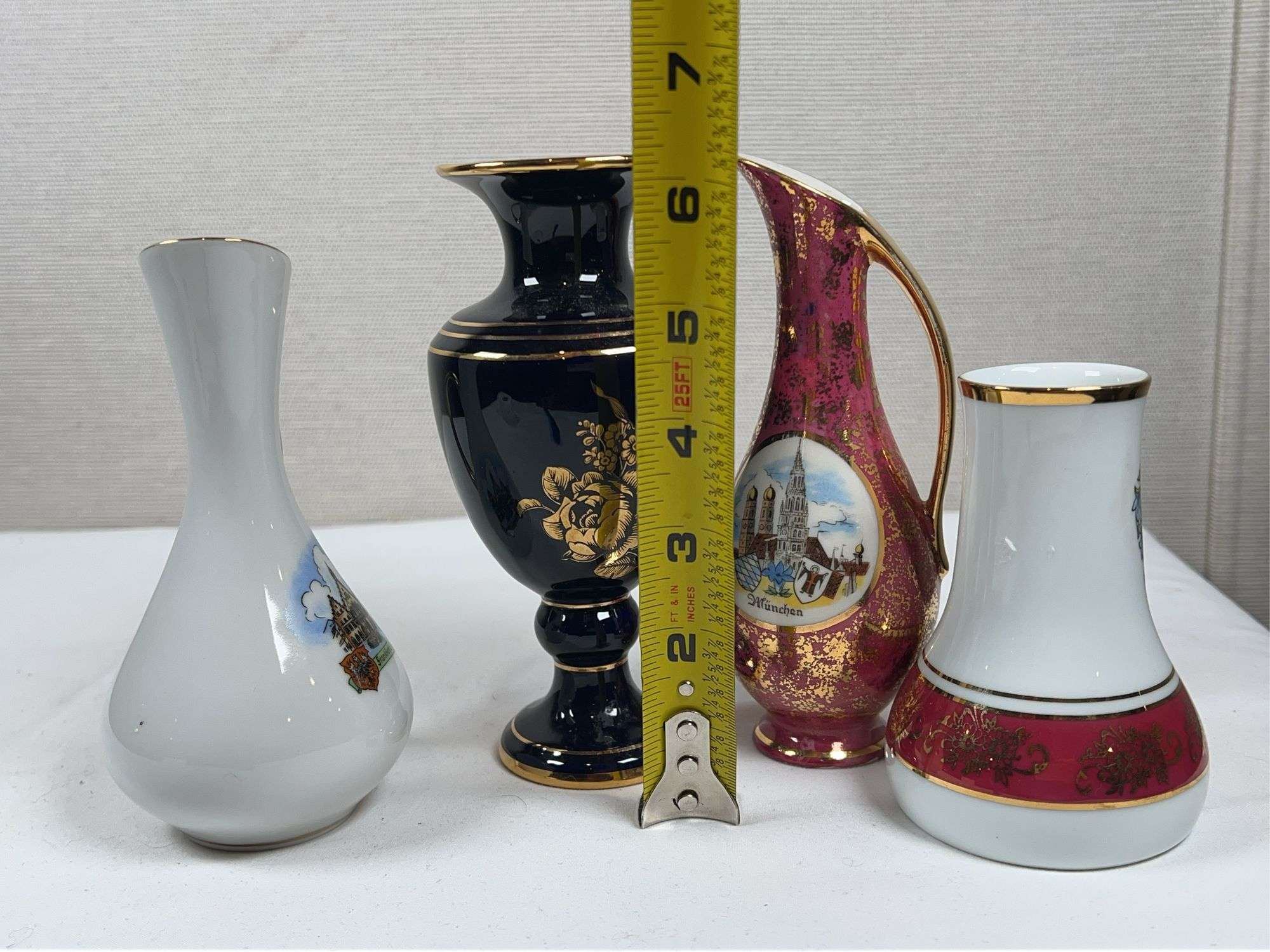 ASSORRTED GERMAN VASES