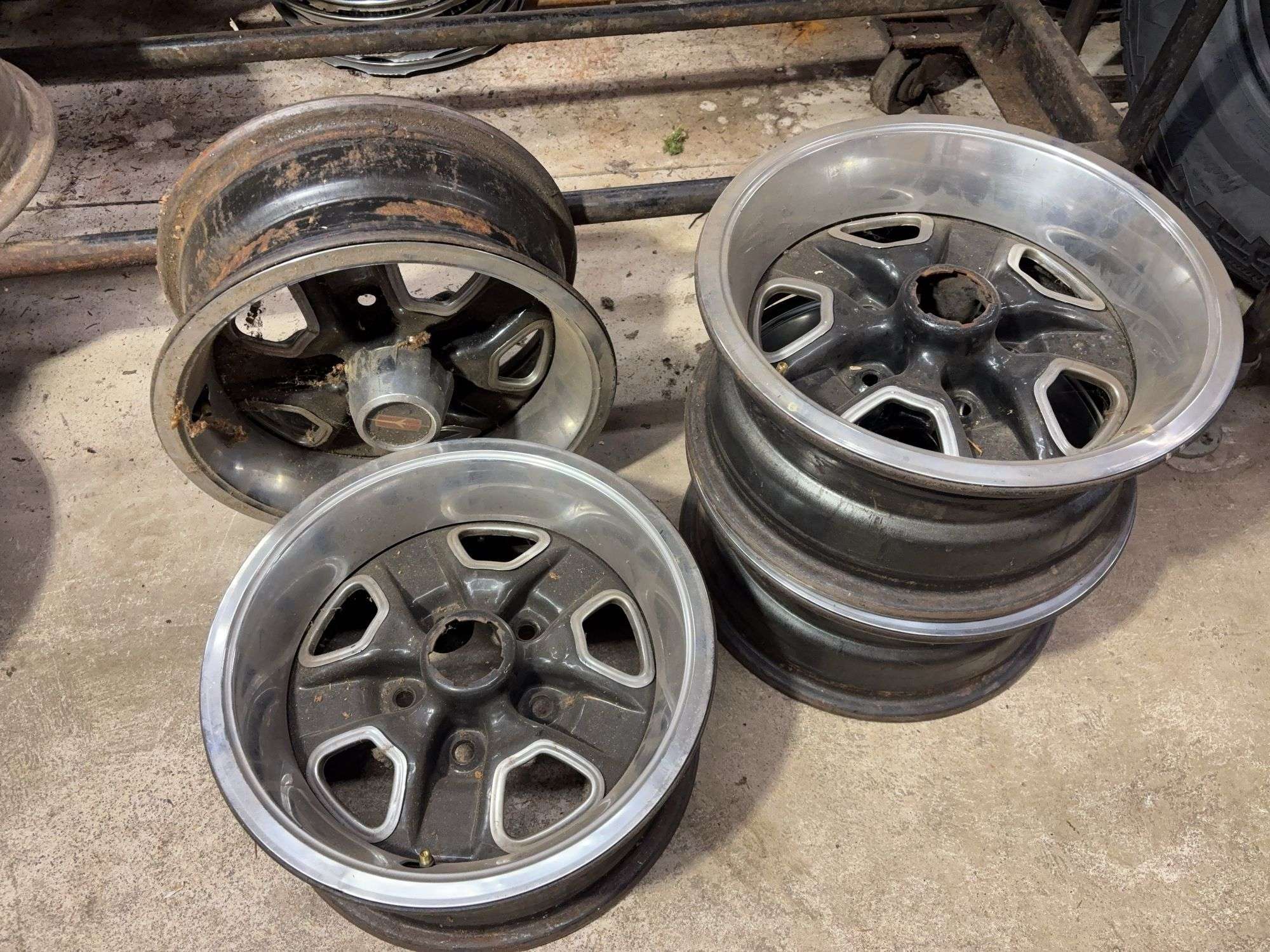 (4) 14" wheel rims - see photos