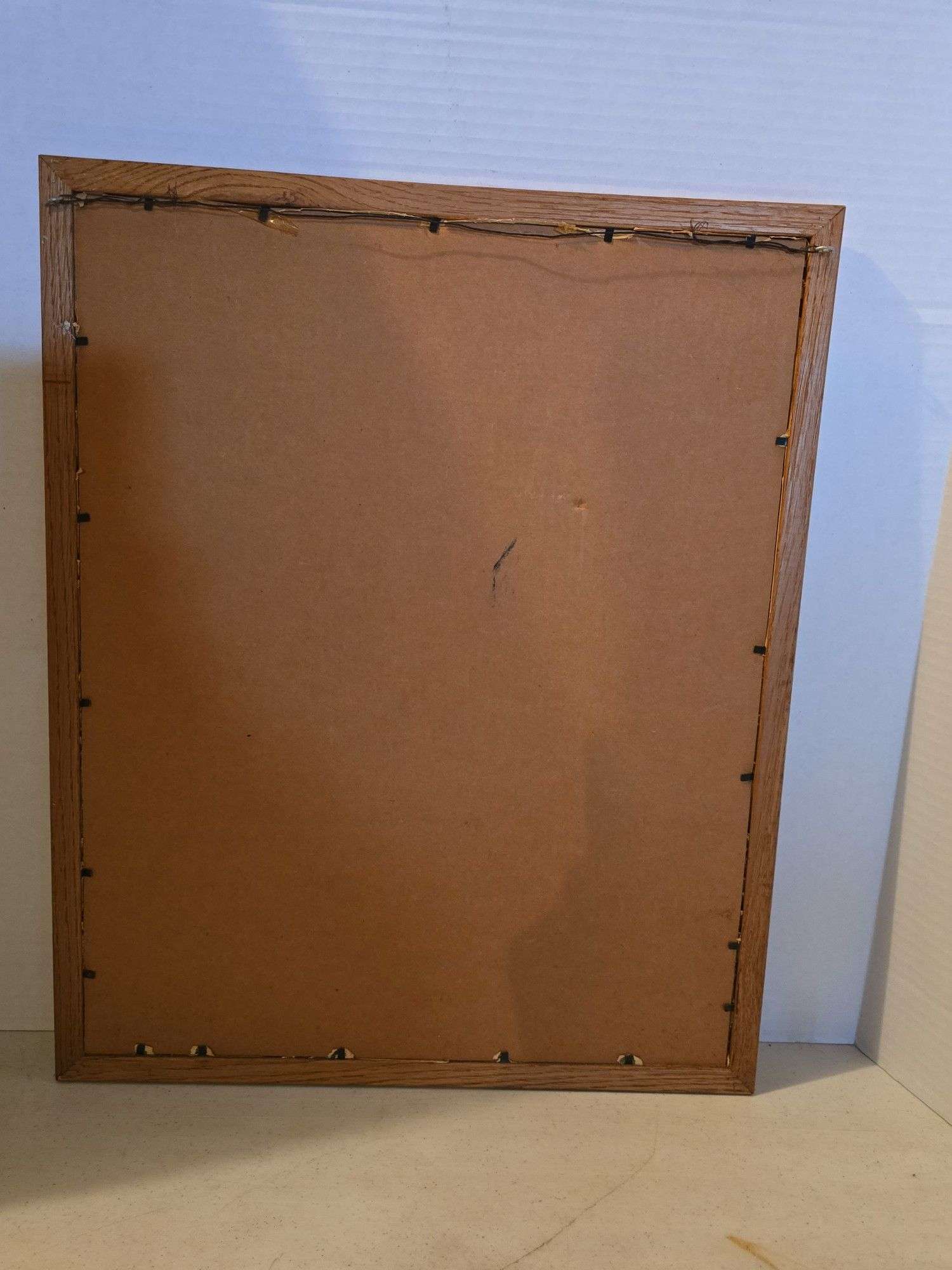 UNITED STATES NATIONAL GUARD FRAMED POSTER 17.5" X 21.5"