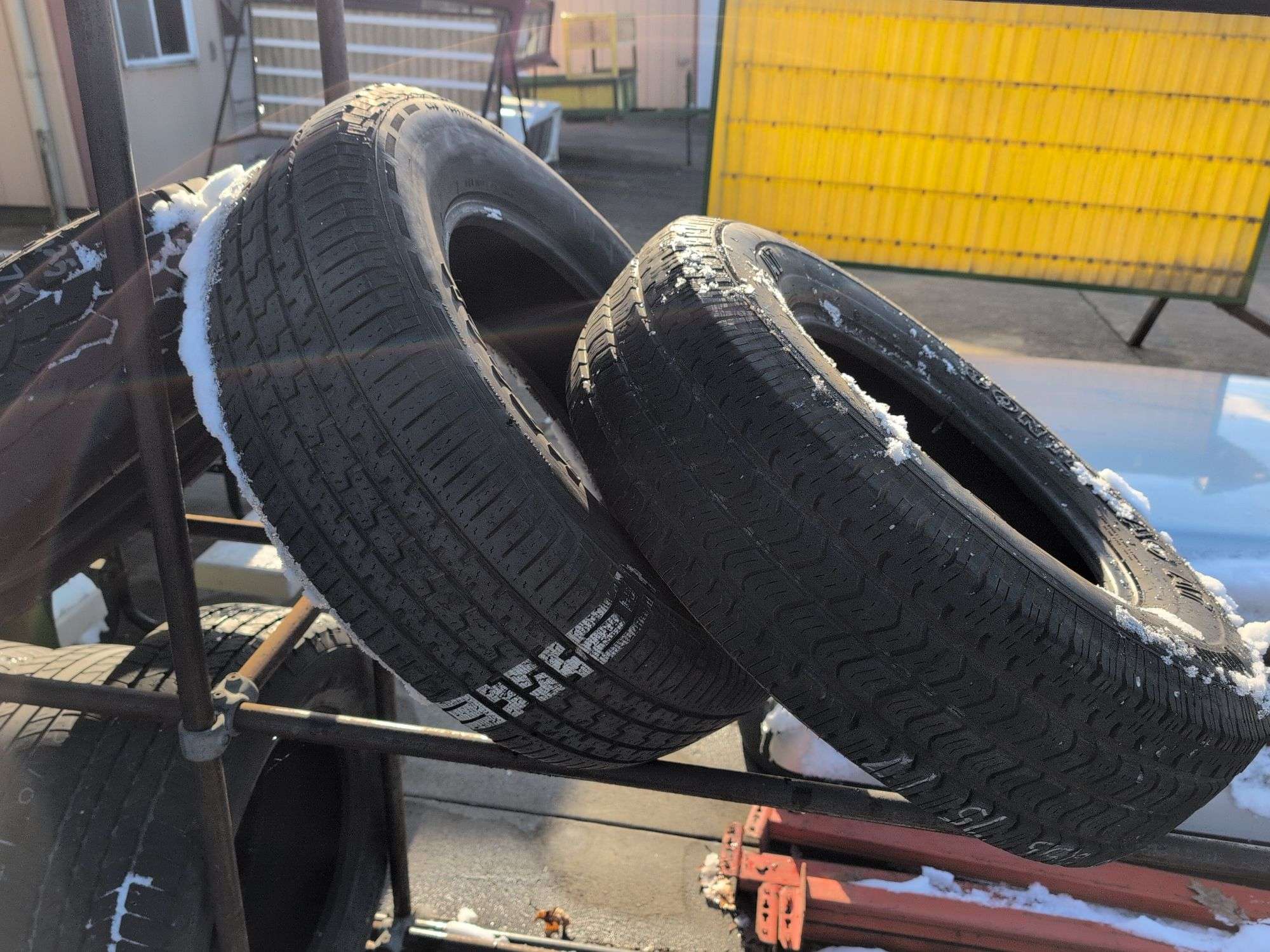 (2) tires in good condition - 255/75/17 and 255/70/18