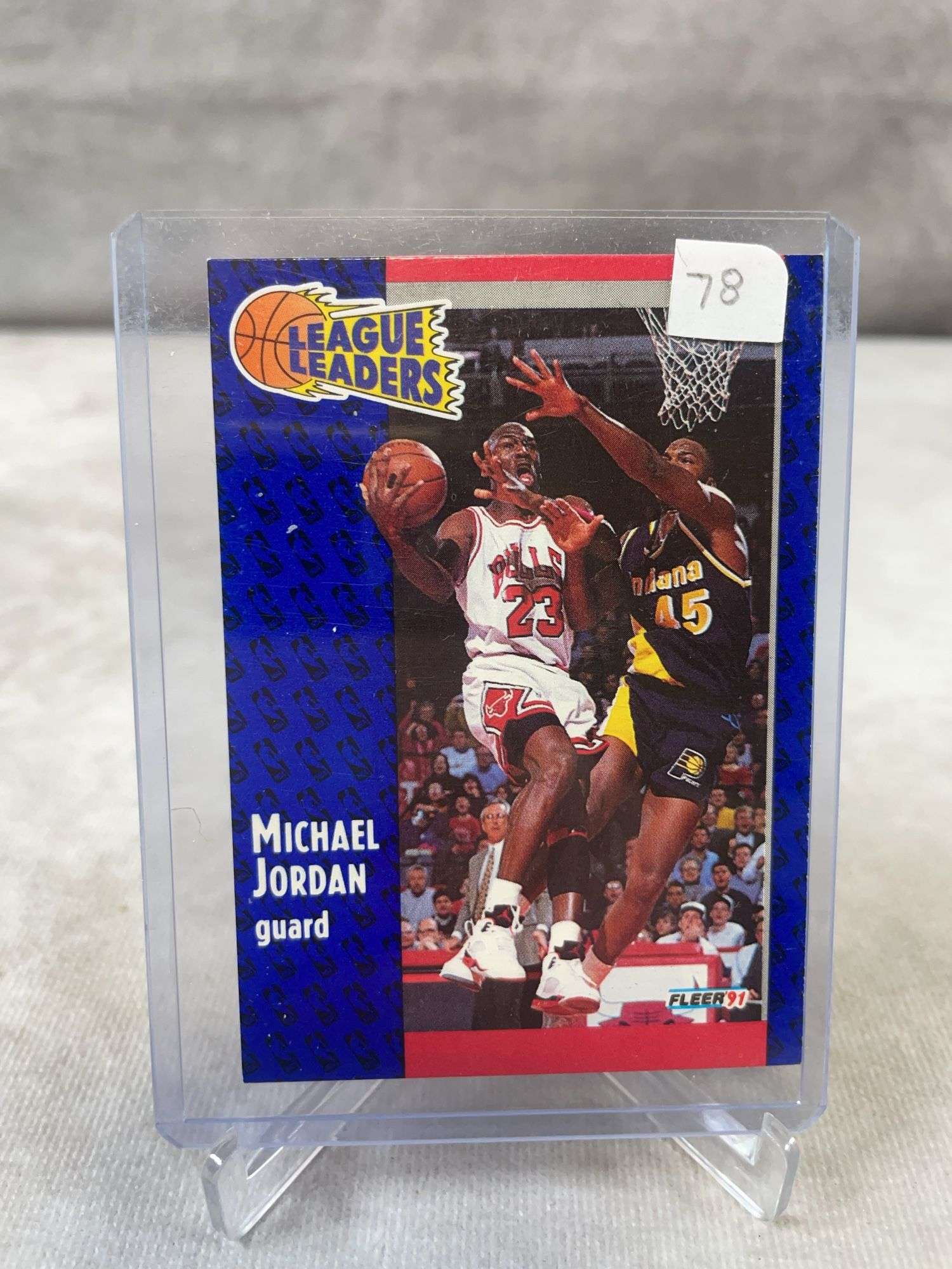 1991 Fleer Michael Jordan LL #220 - Kaufman Realty & Auctions