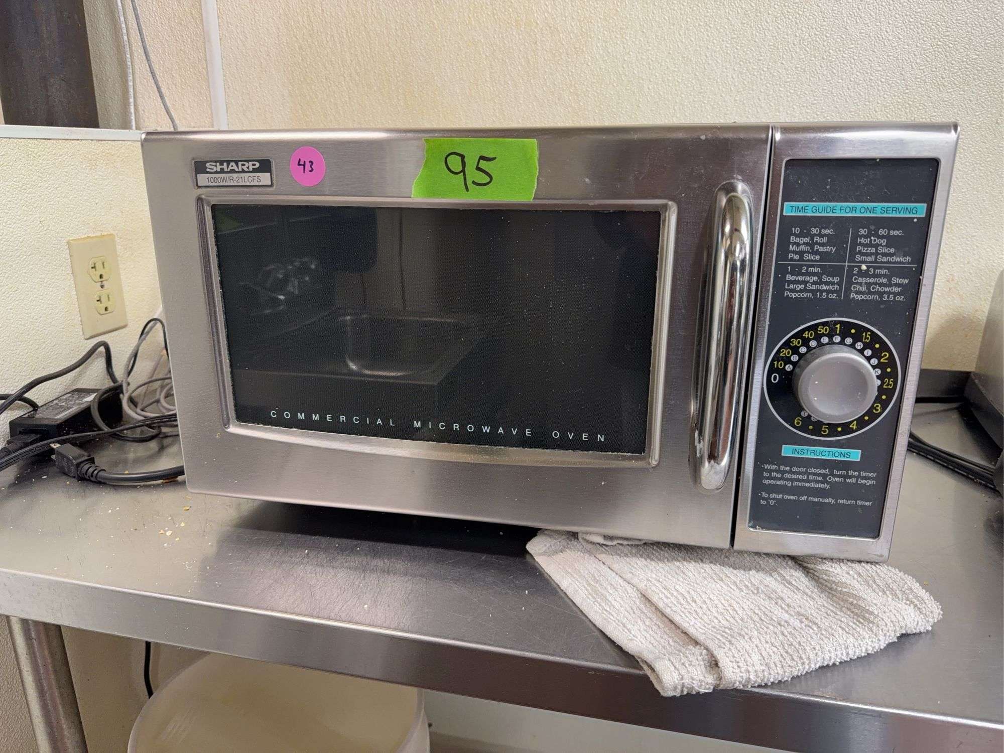 Commercial Microwave