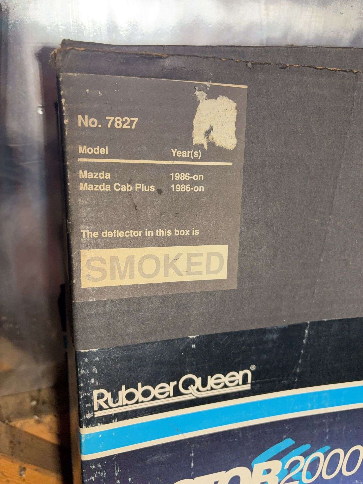 (3) Vector 2000 contoured hood deflector - see photos