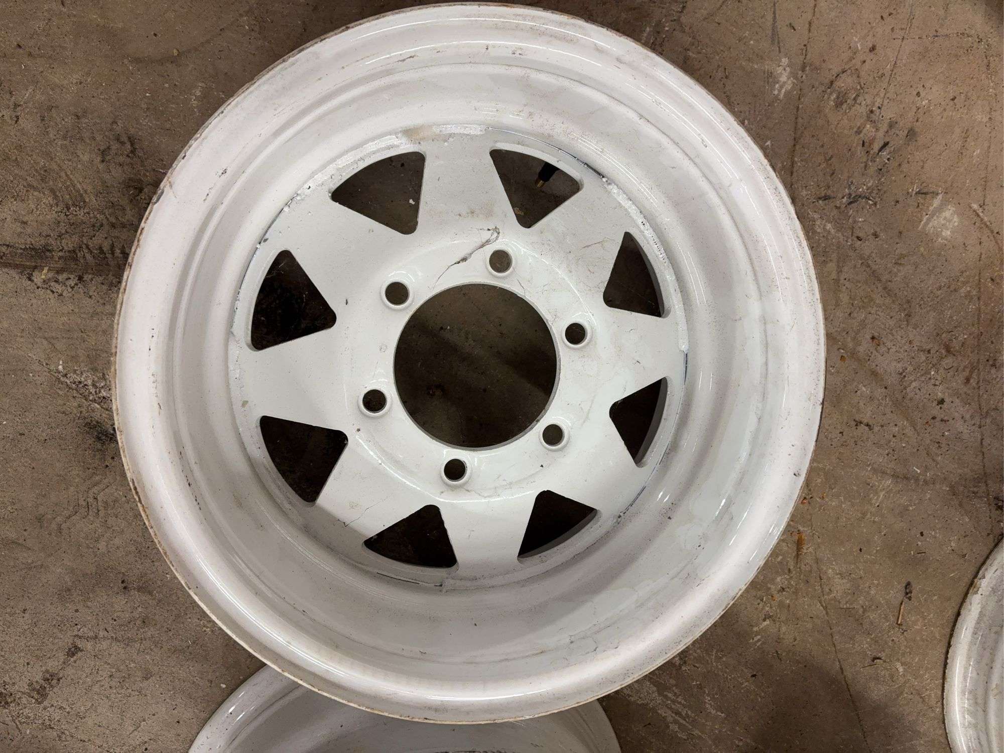 (4) 14” wheel rims -see photos