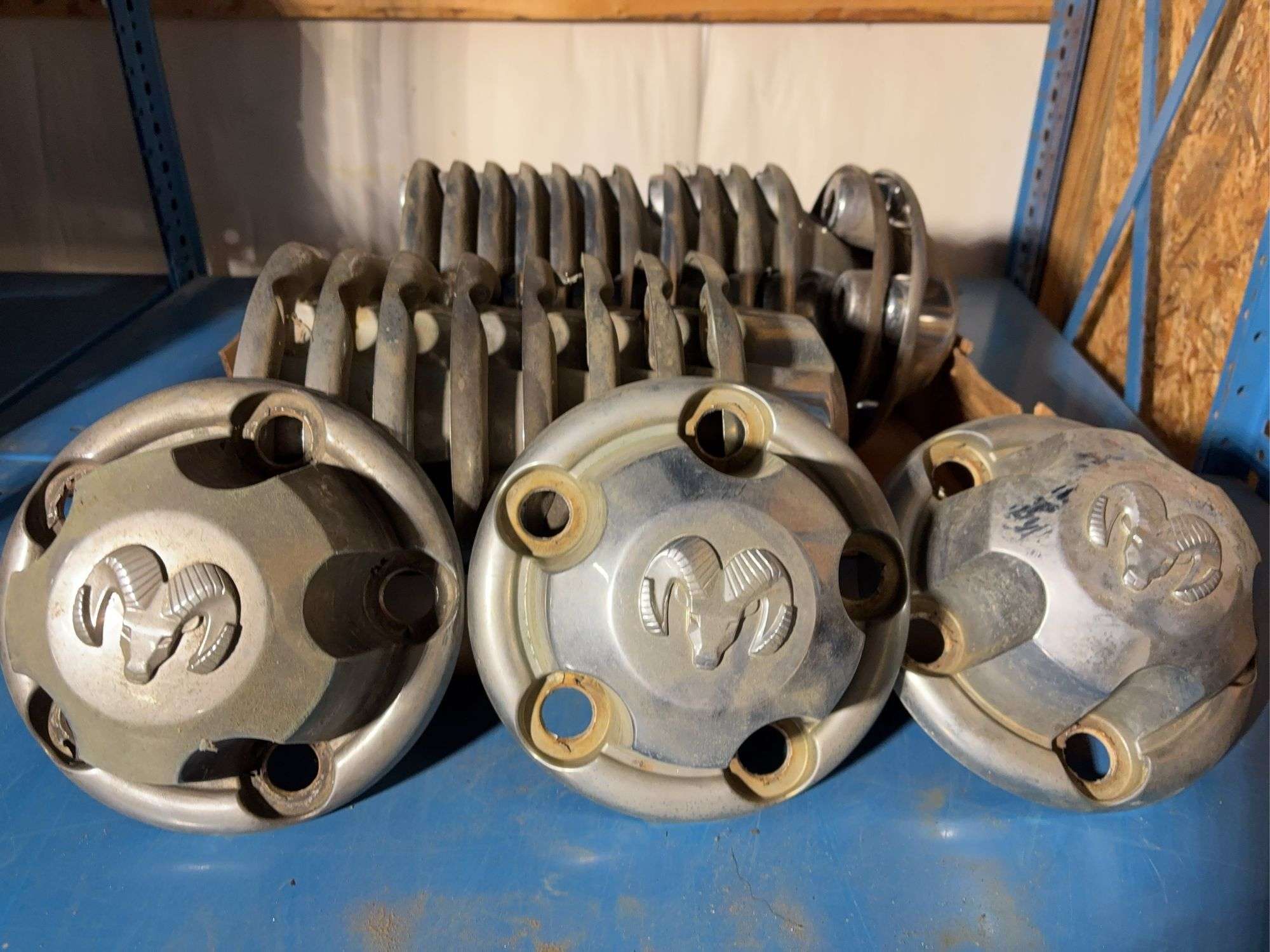 (24) Ram hub caps and covers