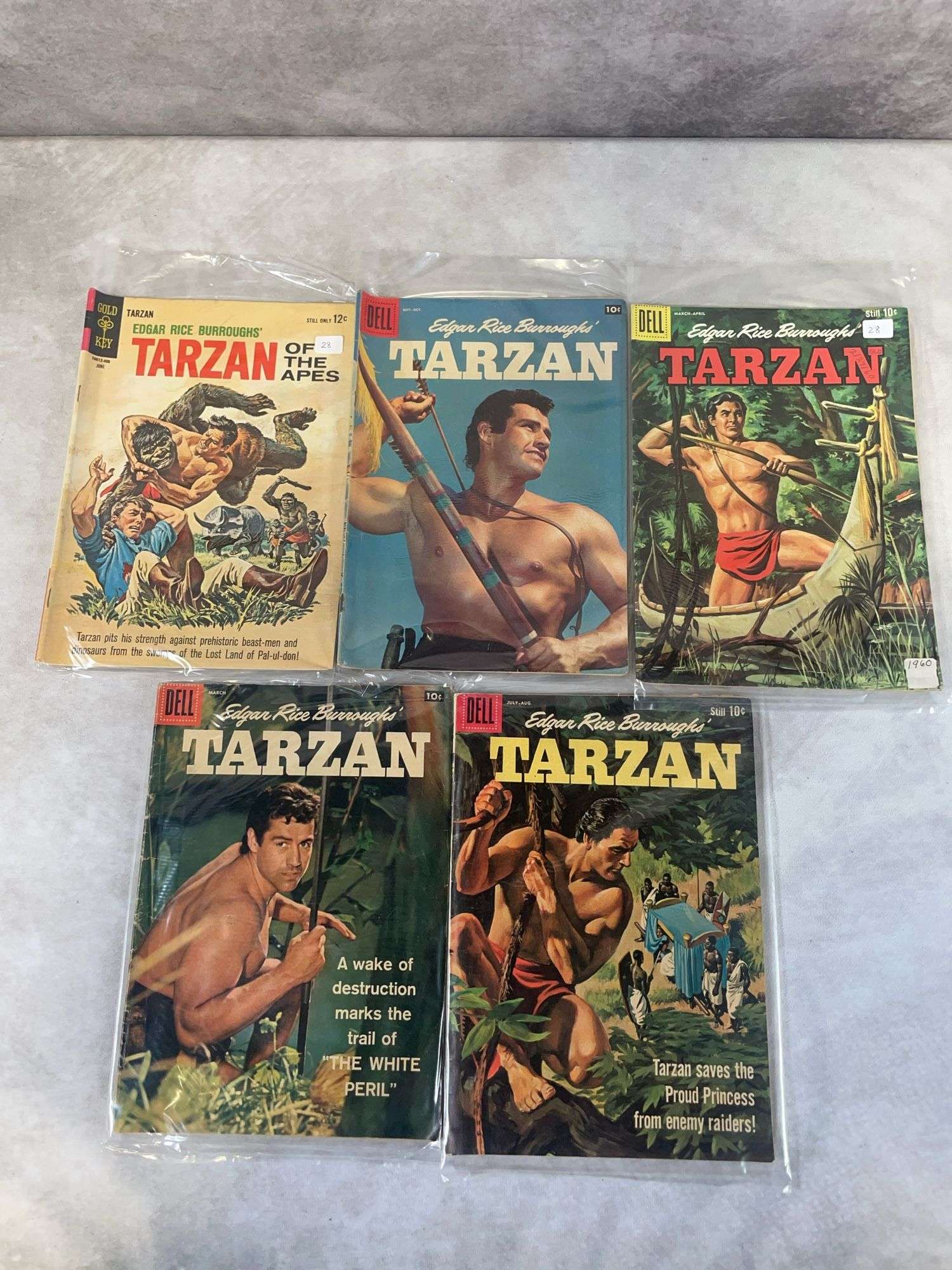 5) Tarzan Comic Books - Kaufman Realty & Auctions