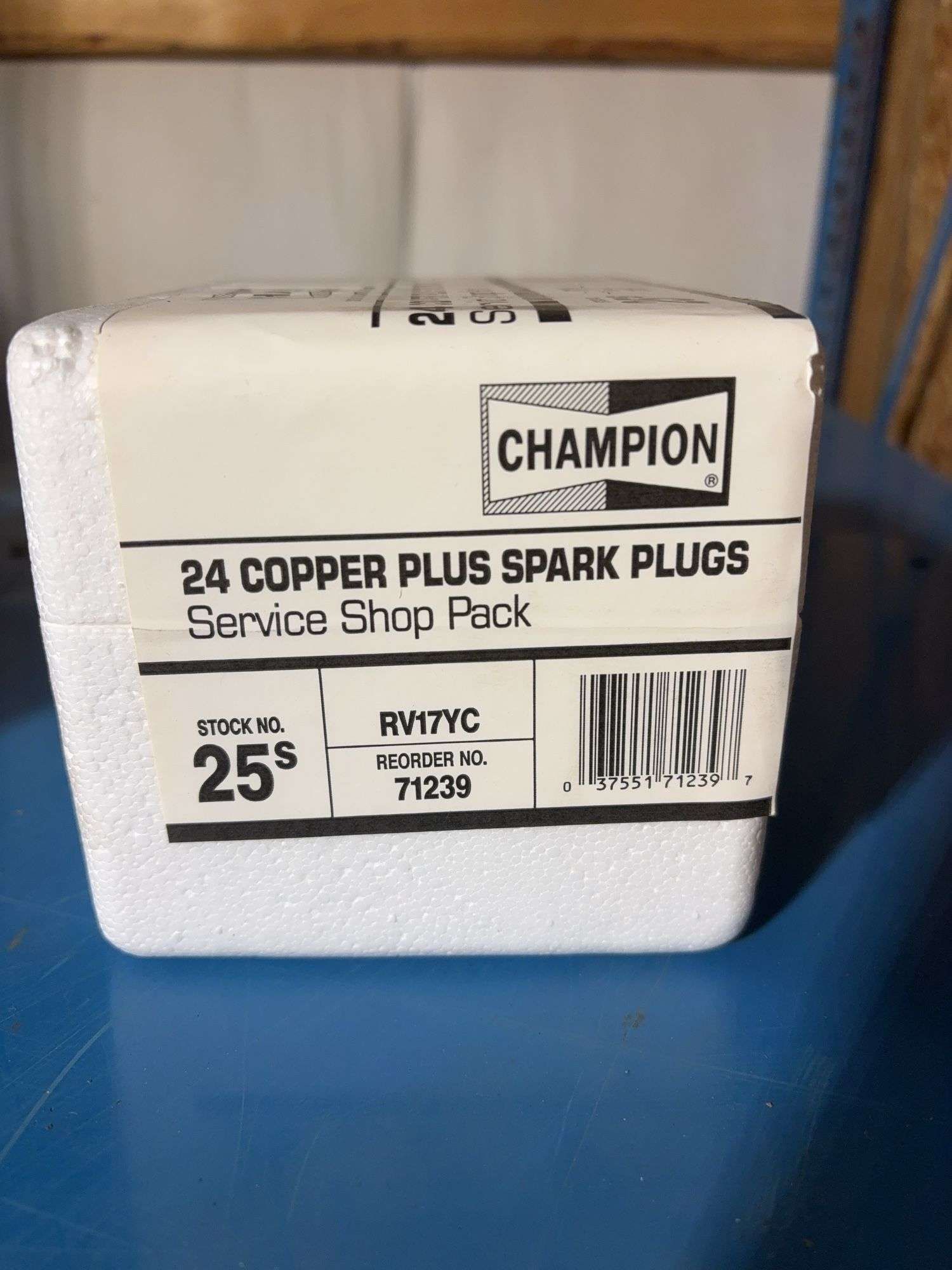 (4) Champion boxes of 24 copper plus spark plugs