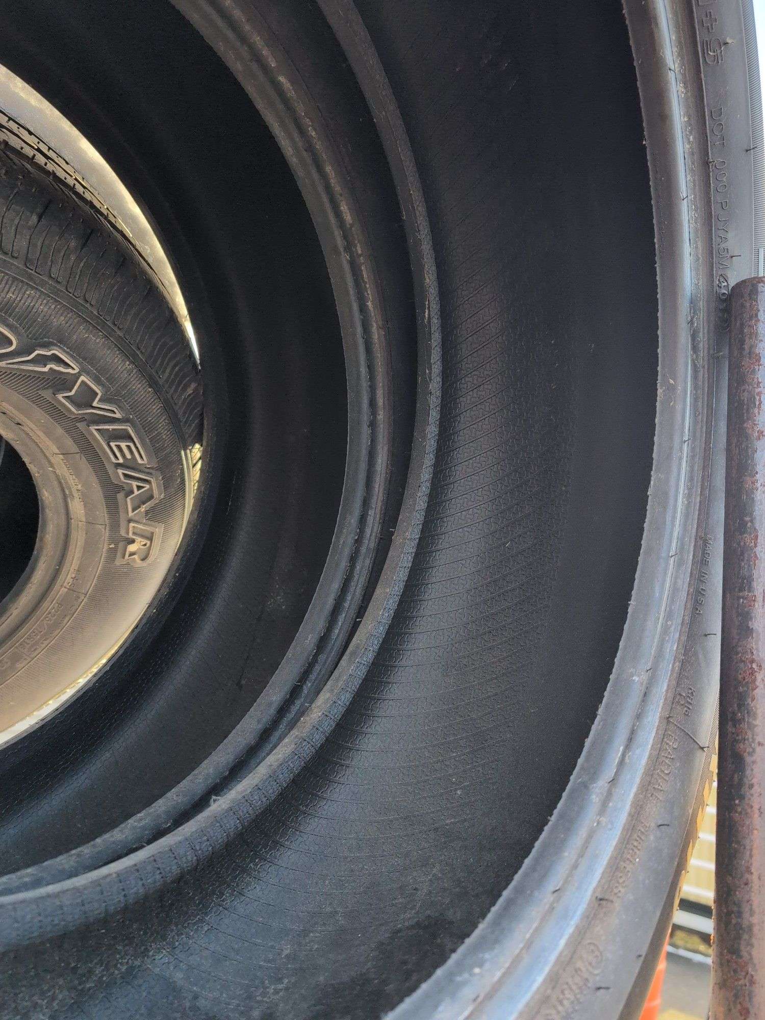 (2) tires in good condition - 235/55/19