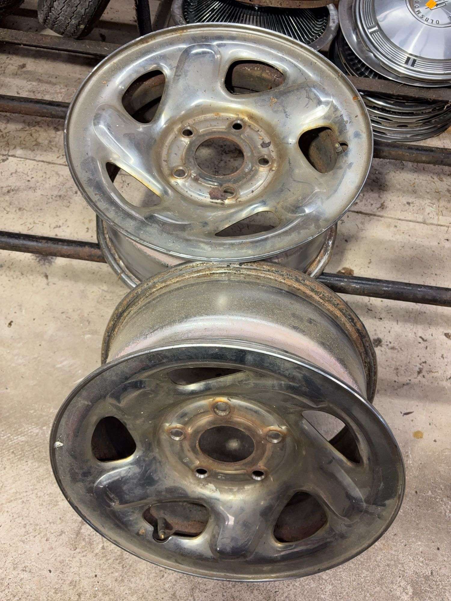 (2) 16" wheel rims - see photos