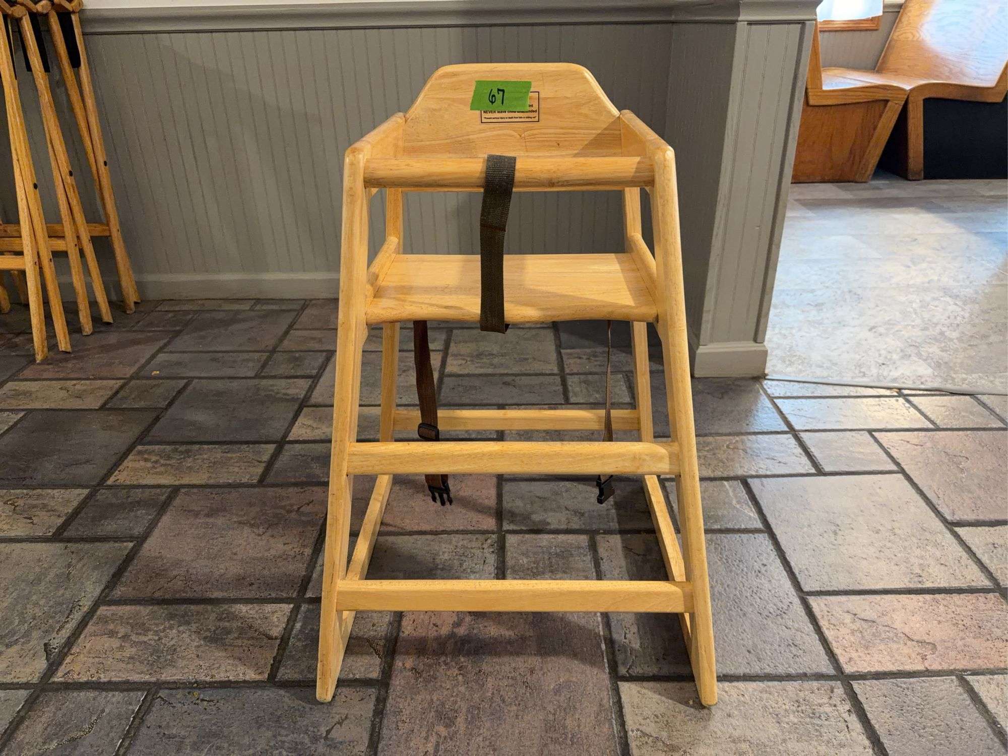 Wooden High Chair