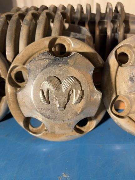(24) Ram hub cap covers