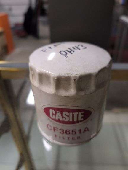 Assortment of oil filters in boxes - see photos