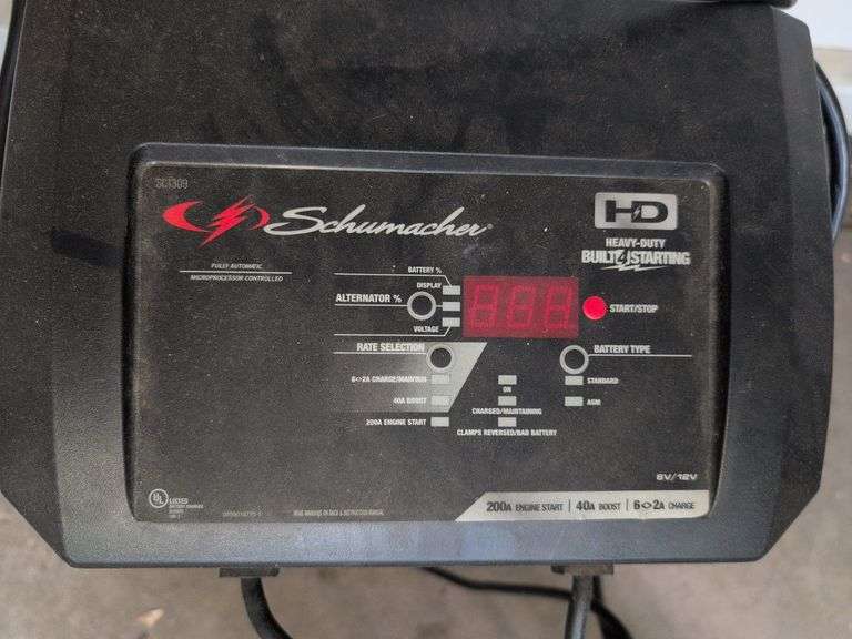 Schumacher battery charger machine - untested