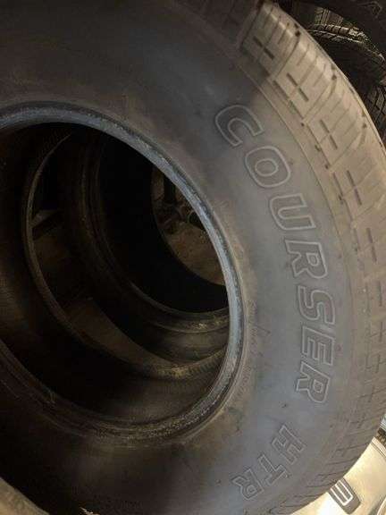 (2) tires like new - 235/50/16 and 235/75/16