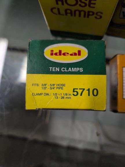 Oil filters, hose clamps, and lubricant