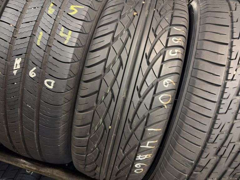 (3) miscellaneous 14" tires like new - see photos