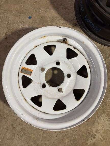 (4) miscellaneous wheel rims - 13", 14", 15" Toyota, and 17"