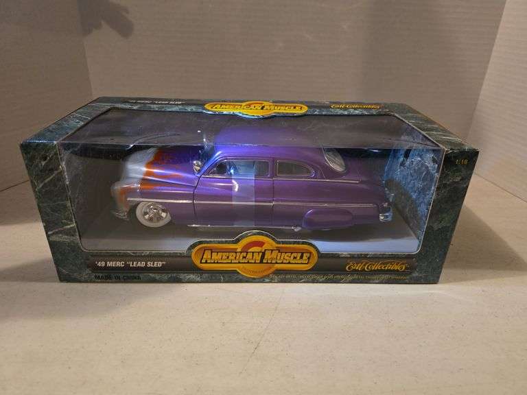ERTL 1949 MERCURY LEAD SLED 1:18 SCALE MUSCLE CAR NIB
