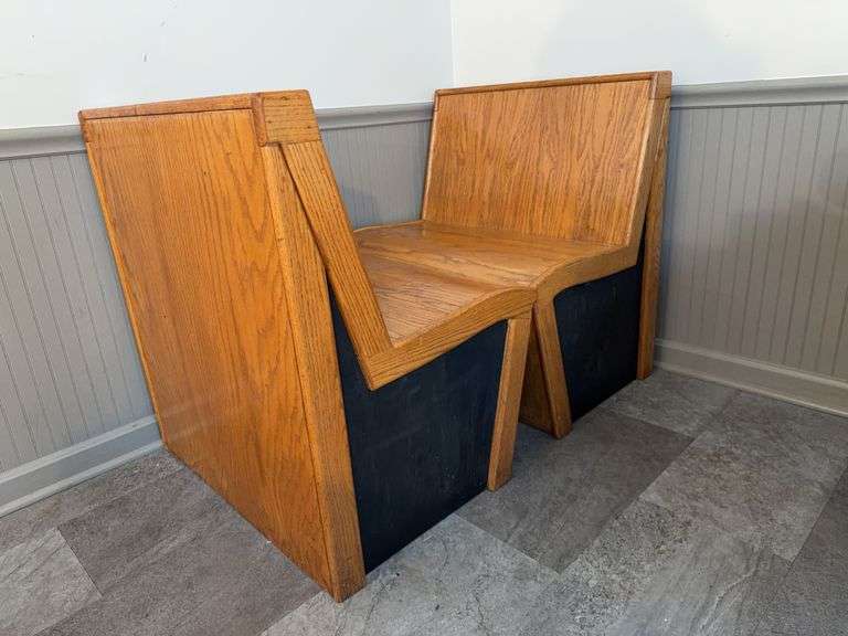 Wooden Dining Booths