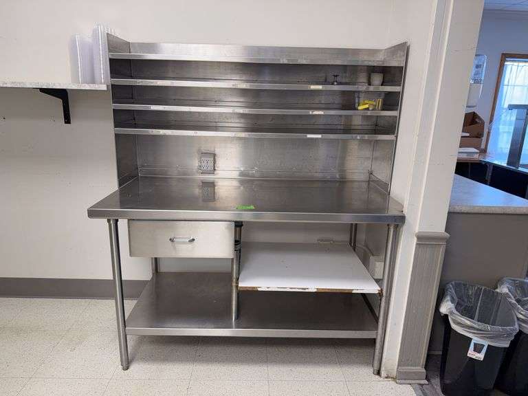 Steel Serving Station