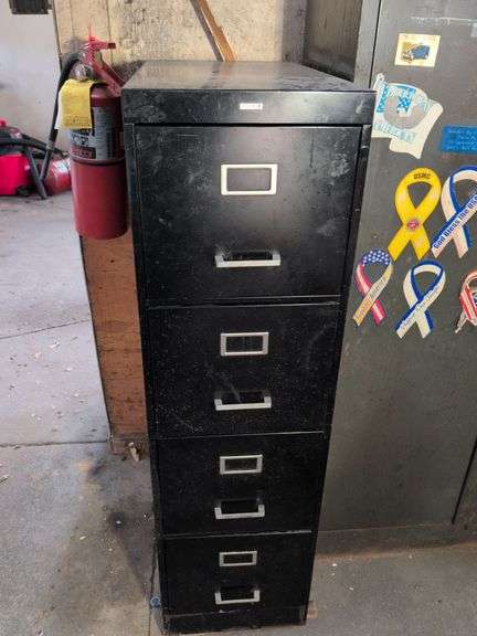 Cole metal filing cabinet - 15” x 27” x 53”