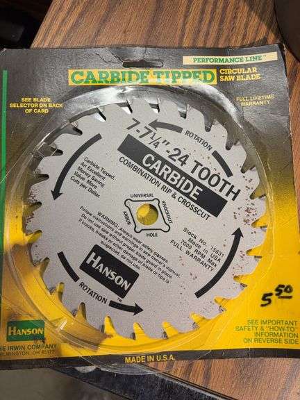 Ribbon sealer, light bulbs, oils, and more