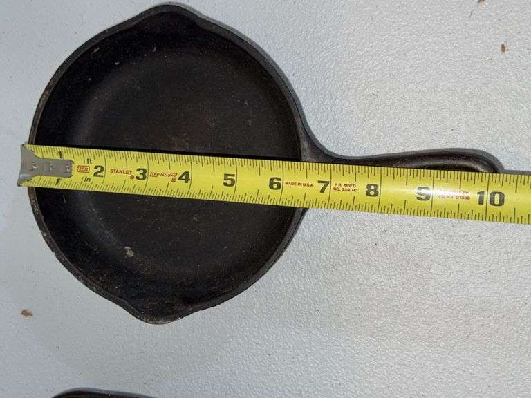 6" AND 8" CAST IRON SKILLETS