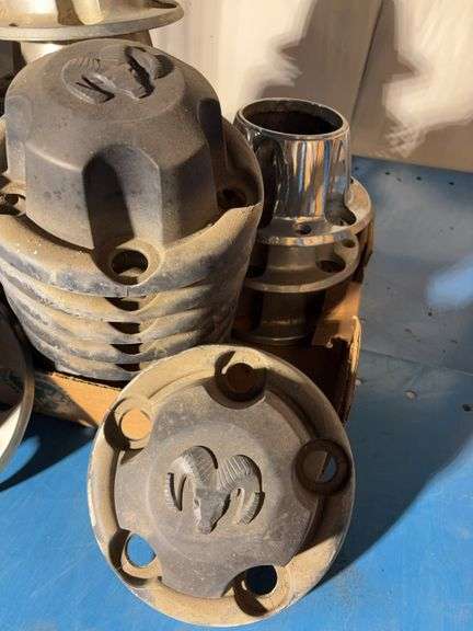 (24) Ford and Ram hub cap covers