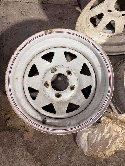 (3) 15" wheel rims - see photos