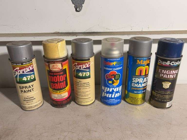 (15) mostly empty spray cans -Engine enamel, Spray paint, Engine paint and more