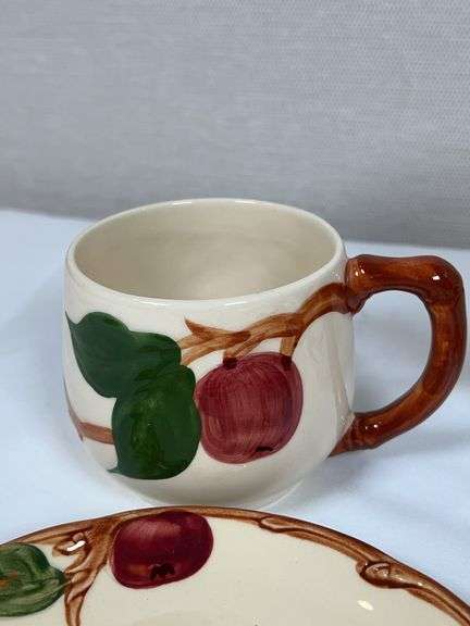 FRANCISCAN PLATES AND MUGS