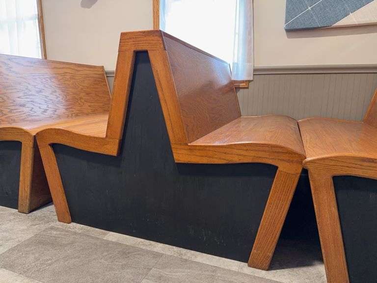 Wooden Dining Booths
