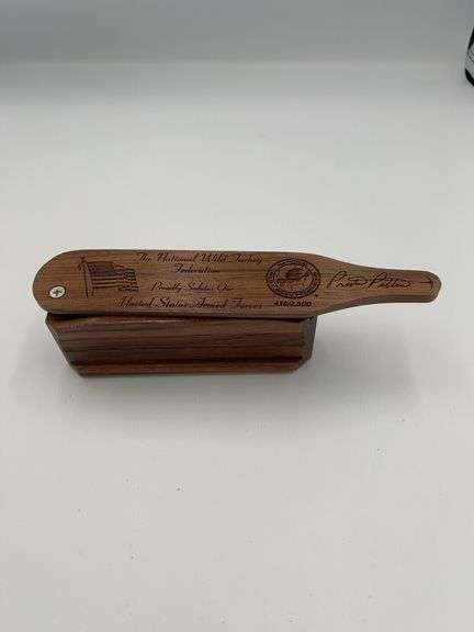 The NWTF Proudly Salutes Our United States Armed Forced 436/2500 Signed by Preston Pittman