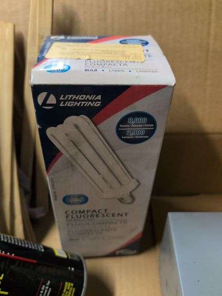 Fog lamp, solvents, light bulbs, and more