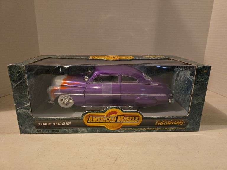 ERTL 1949 MERCURY LEAD SLED 1:18 SCALE MUSCLE CAR NIB