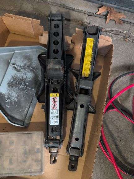 Caulk guns, jumper cables, jacks, and more