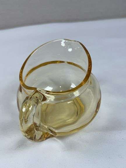 HEISEY GLASS CREAM SUGAR