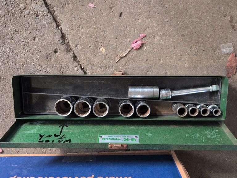 Assortment of sockets and tools - see photos