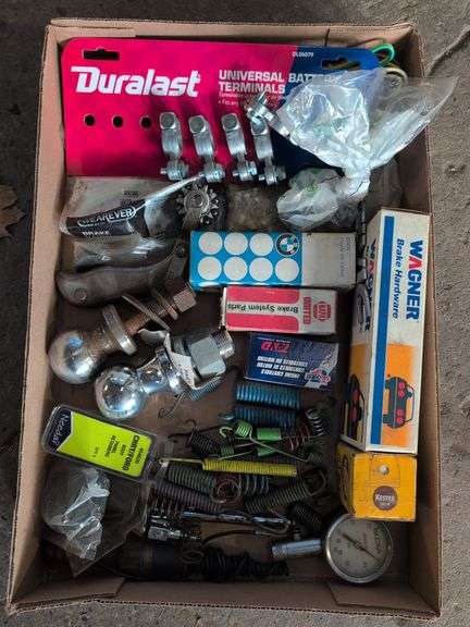 Hitches, battery terminals, springs, and more