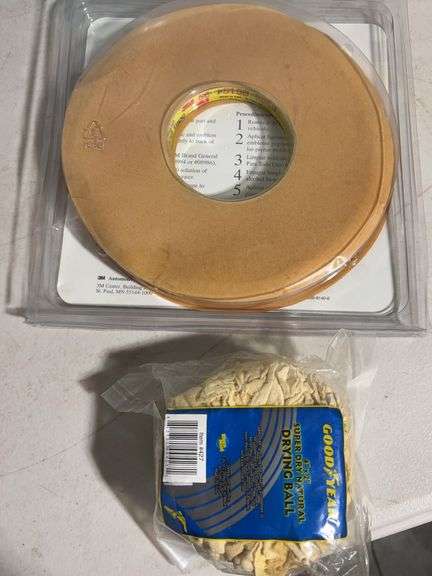 Scotch mount tape, Neoprene Washer screws, Gator Grip traction tape, discs and more