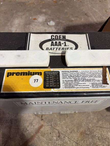 Coen AAA battery - see photos - as is