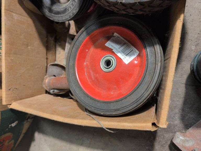 Large assortment of pedal tractor wheels and other wheels