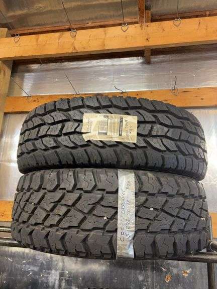 (2) tires like new - 275/70/18 and 285/75/18