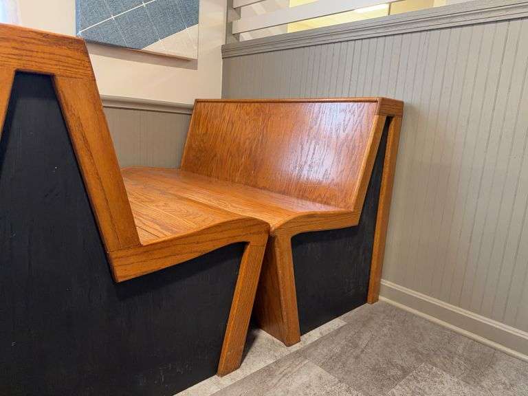 Wooden Dining Booths