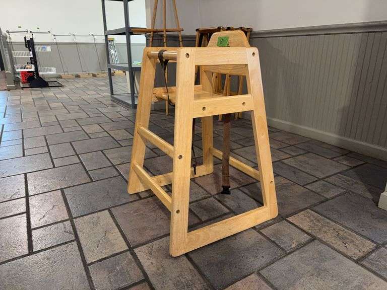 Wooden High Chair