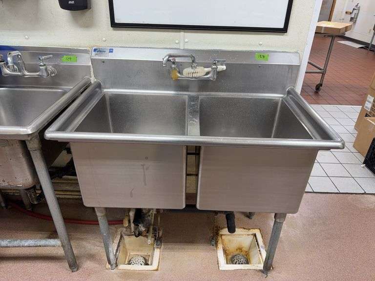 Steel Double Sink