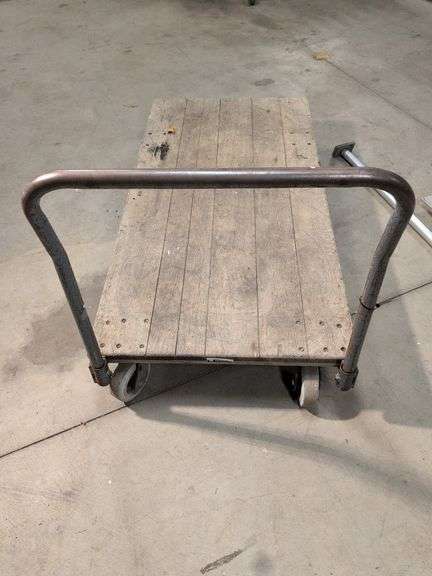 Wooden storage/moving cart - 5' x 30"
